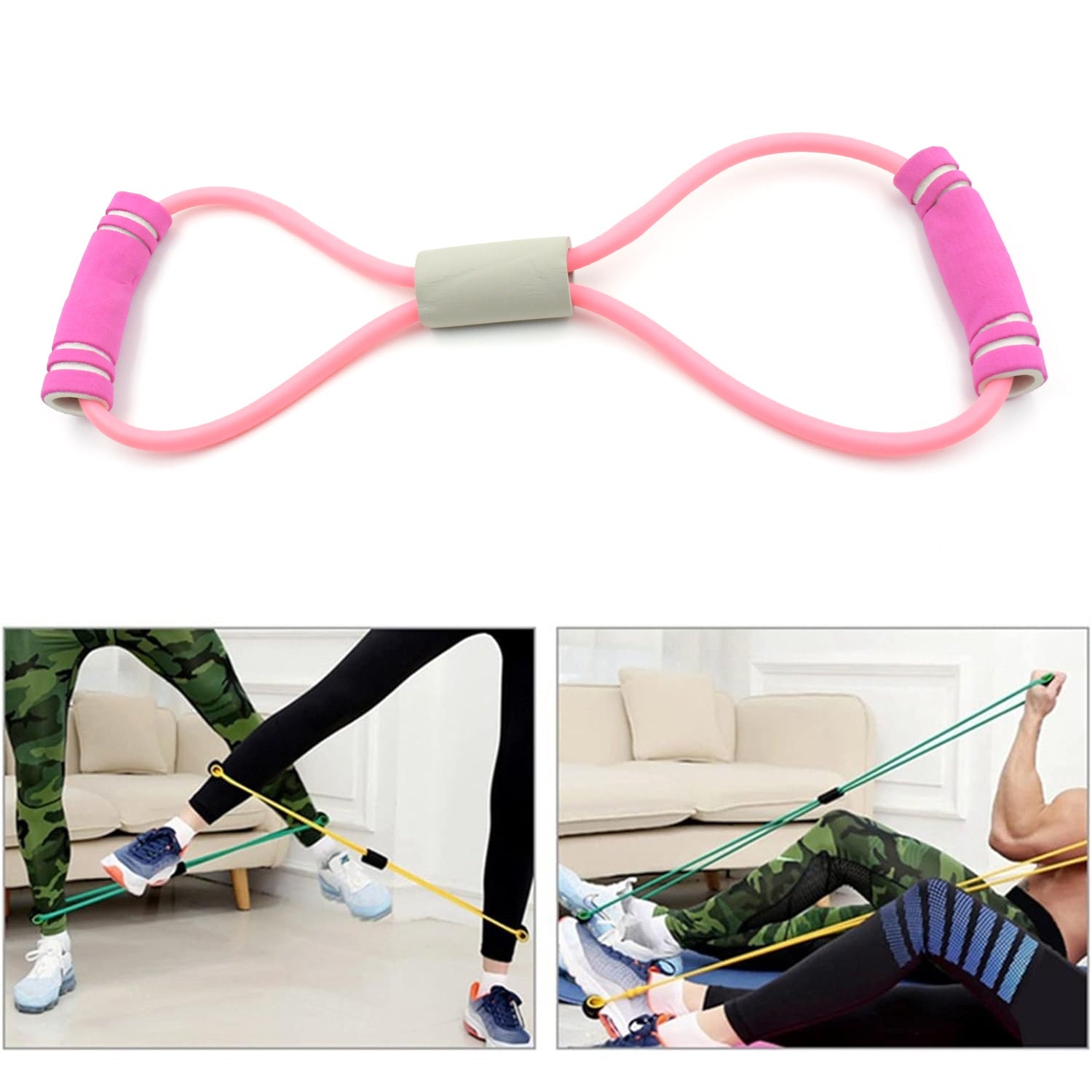 8415 Sport Resistance Loop Band Yoga Bands Rubber Exercise Fitness Training Gym Strength Resistance Band, Exercise Equipment, Bands for Working Out (1 Pc) 8415 Sport Resistance Loop Band Yoga Bands Rubber Exercise Fitness Training Gym Strength Resistance Band, Exercise Equipment, Bands for Working Out (1 Pc)